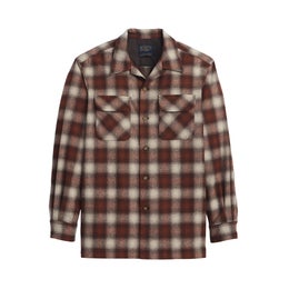 Pendleton Board Shirt Rust/Tan Ombre